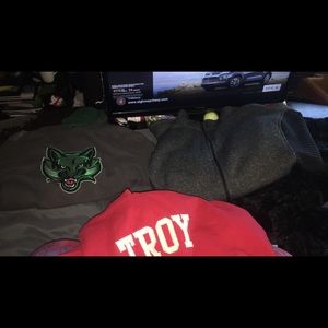 3 hoodies all different